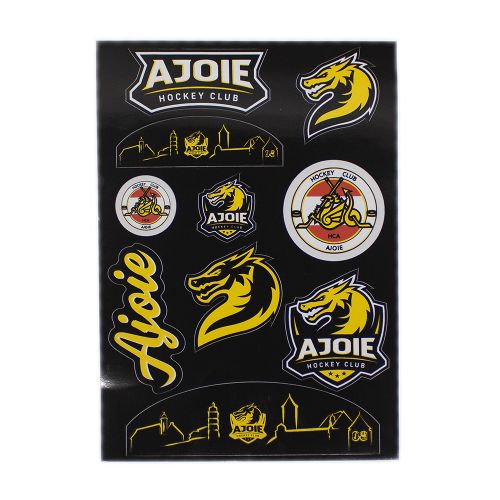 HC Ajoie Stickerbogen A5