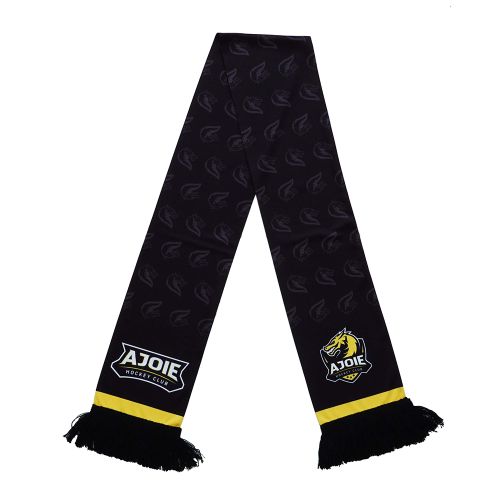 HC Ajoie Schal polyester schwarz