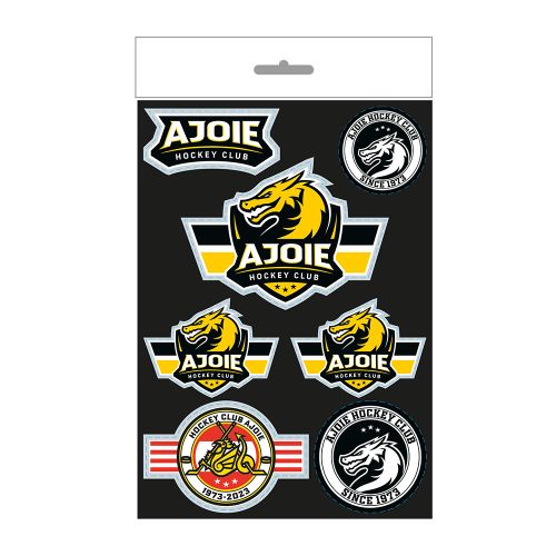 HC Ajoie Aufkleber-Set