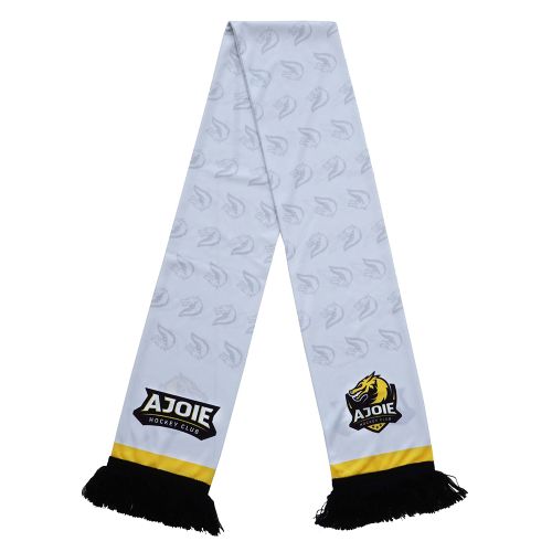 HC Ajoie Écharpe polyester blanche
